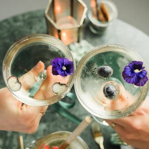 Champagne Cassis Lemonade