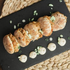 Mini Pita Pulled Chicken